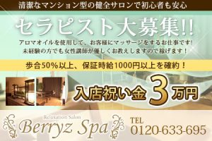 Berryz Spa-ベリーズスパ-の求人