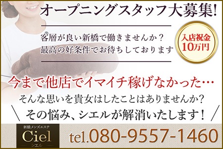 新橋 「Cielシエル」求人画像