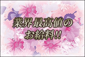 業界最高値のお給料!!